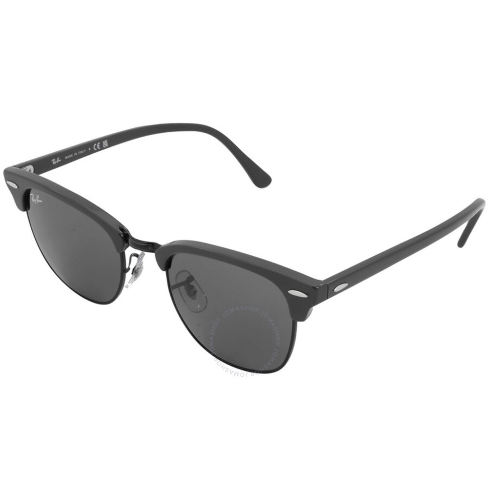 Ray Ban Clubmaster Sunglasses RB 4190 Black frames Smoke Lenses NEW